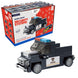ThinkerPlace STEM SWAT Pull Back Vehicle Building Blocks Set (67 Pcs) | DIY Police Truck Toy for Kids 6+ Years