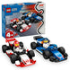 LEGO City F1 Williams Racing & Haas F1 Race Car Toys - Car Building Toy Set for Kids, Boys and Girls, Ages 4+ - F1 Preschool Toy for Fans - Gift Idea for Birthdays - 60464