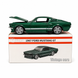 Bburago 1967 Ford Mustang GT Green 1:64 Scale Diecast Model Car