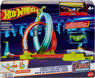 Hot Wheels® Neon Speeders™ Track Set, Laser Stunt Slamway with 1 Hot Wheels® Car, Tri-Colored Track, Connects to Other Sets, Easy Storage