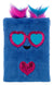 Mirada Blue Owl Plush Notebook