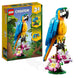 LEGO Creator Exotic Parrot 31136 Building Toy Set; Parrot, Fish and Frog Construction Models for Kids Aged 7+