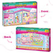 Imagimake My Dream House DIY Sticker Playset with 200+ Reusable Stickers,House Charts & Characters | Pretend Play Toy