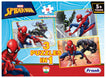 Frank Marvel Spider Man 3 in 1 Jigsaw Puzzle 48 Pieces for Kids