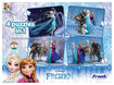 Frank Disney Frozen - A Set of 4 Jigsaw Puzzle for Kids Above 3+ Years