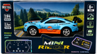 Trasped Metal Mini RC Car With 2.4GHz Remote Control (Blue)