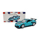 Bburago Porsche 911 GT2 RS - Blue (Scale 1:64)