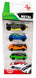 Dickie Toys Thunder Racers Metal Die-Cast Cars (Pack of 5)