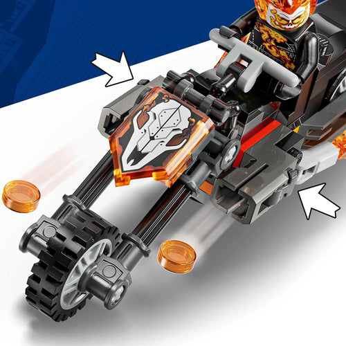 Lego 76335 spider man vs ghost rider motorcycle set