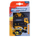 Majorette Construction Vehicles 3 Pieces Set ( Mixer Truck, Wheel Loader, Dumper Truck )