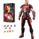 ZD Toys Iron Man MK16 Nightclub - 1:10 Scale 7-Inch Action Figure | Marvel Collector Edition