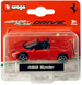 Bburago Race & Play Ferrari 458 Spider Die-Cast Car (Red)