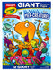 Luxor Crayola 12 Gaint Coloring Pages Mer-Creatures