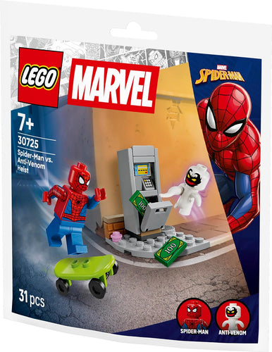 lego 30725 marvel spider man and anti venom heist