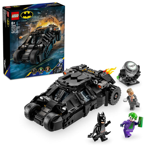 lego 76303 dc batman tumbler vs the joker and two face 