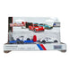 Majorette Porsche Edition Panamera Turbo and 935 K3 Diecast Model Set with Trailer