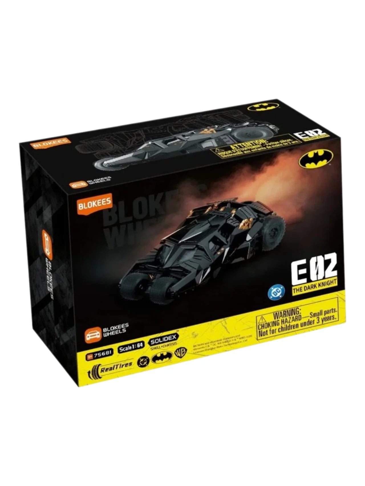 Blokees Wheels E02 The Dark Knight Batman Blind Box (Random Surprise M ...