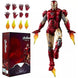 ZD Toys Iron Man Mark VI Action Figure - Avengers Series (6.5