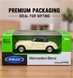 Welly Mercedes-Benz 1:64 Scale Diecast Car (Off-white)